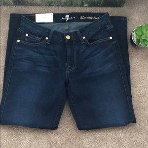 Kimmie Crop dark blue Jeans 👖